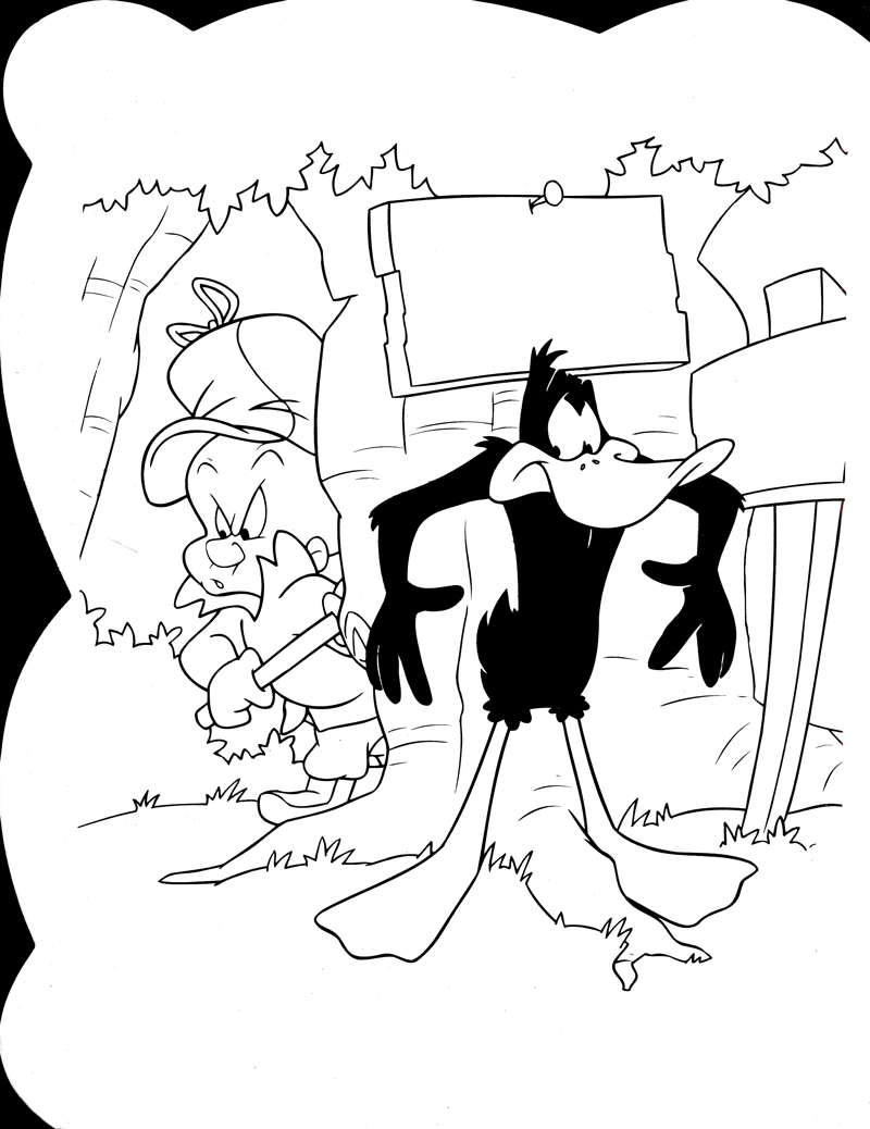 bộ looney tunes - tô màu cùng daffy (tập 2)