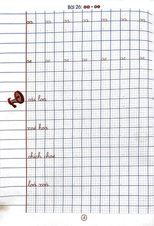 bộ lớp 1 thân yêu - bé luyện viết chữ nhỏ - tập 2