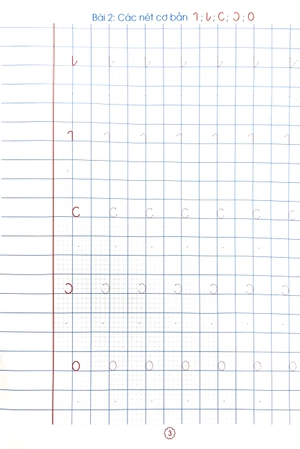 bộ lớp 1 thân yêu - bé luyện viết - tập 1