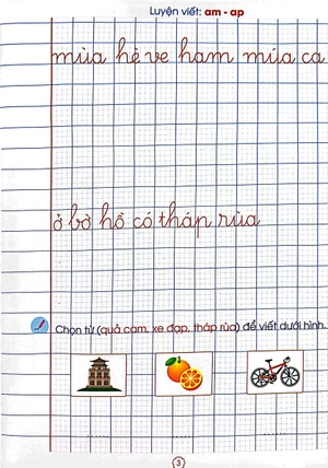 bộ lớp 1 thân yêu - bé luyện viết - tập 2