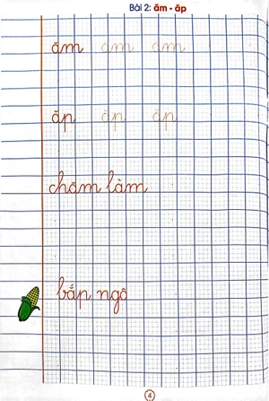 bộ lớp 1 thân yêu - bé luyện viết - tập 2