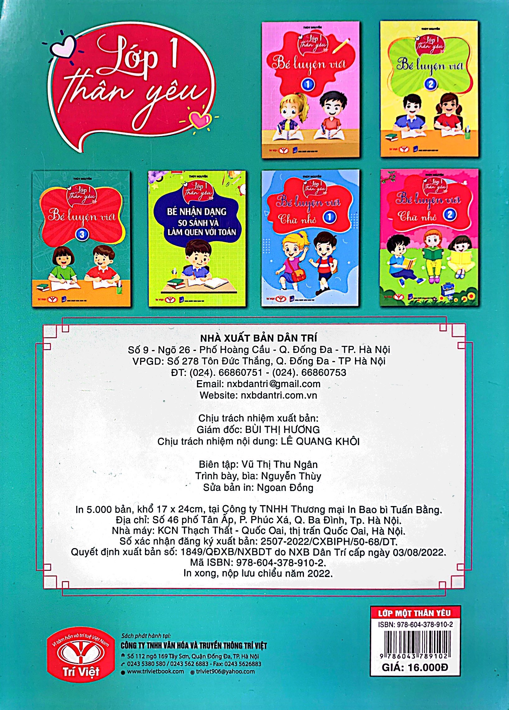 bộ lớp 1 thân yêu - bé luyện viết - tập 3