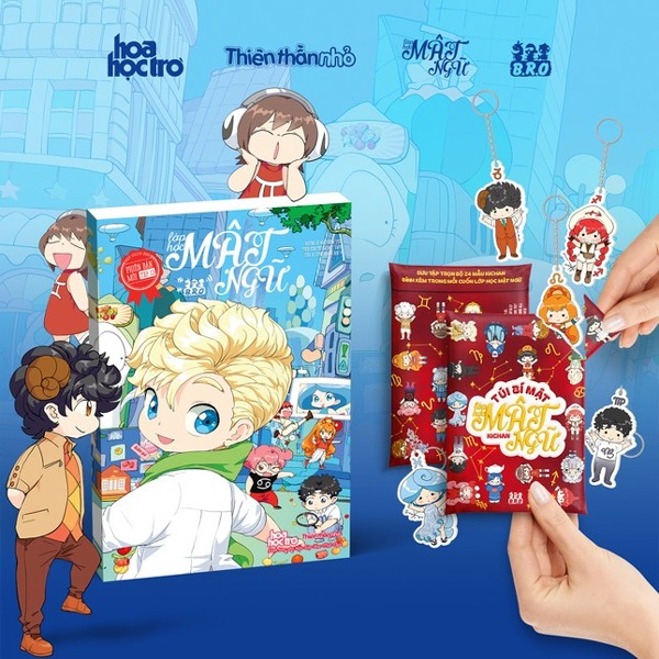 Bo
Lop Hoc Mat Ngu - Phien Ban Moi - Tap 13 - Tang Kem Tui Bi Mat Moc Khoa Cung Hoang Dao Kiwi Kiwi