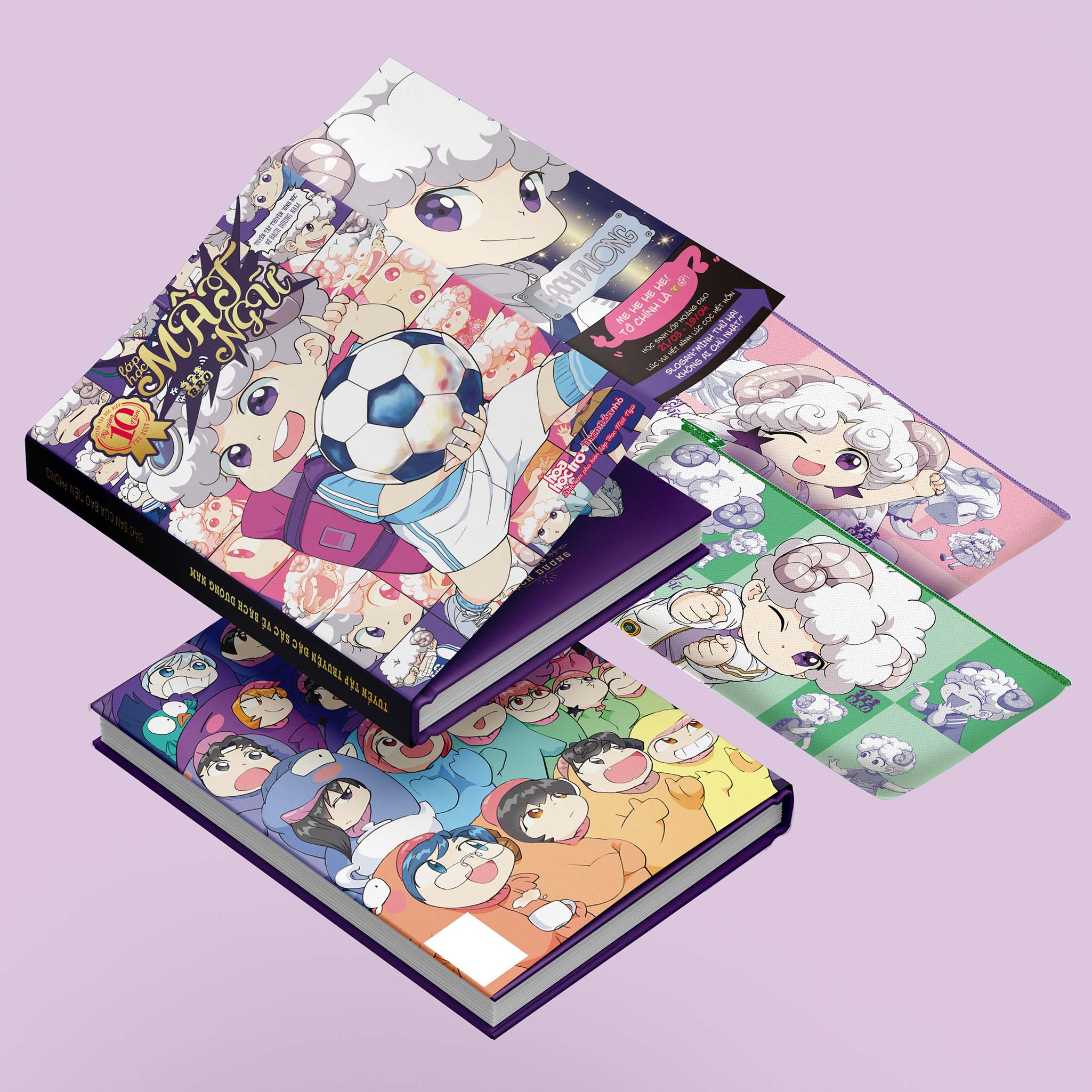 Bo
						
										
										Lop Hoc Mat Ngu - Tuyen Tap Dac Biet Ky Niem 10 Nam THE BEST - Tuyen Tap Bach Duong Nam - "Minh Thu Hai, Khong Ai Chu Nhat" - Tang Kem Tui Dung But Nhan Vat Lop Hoc Mat Ngu