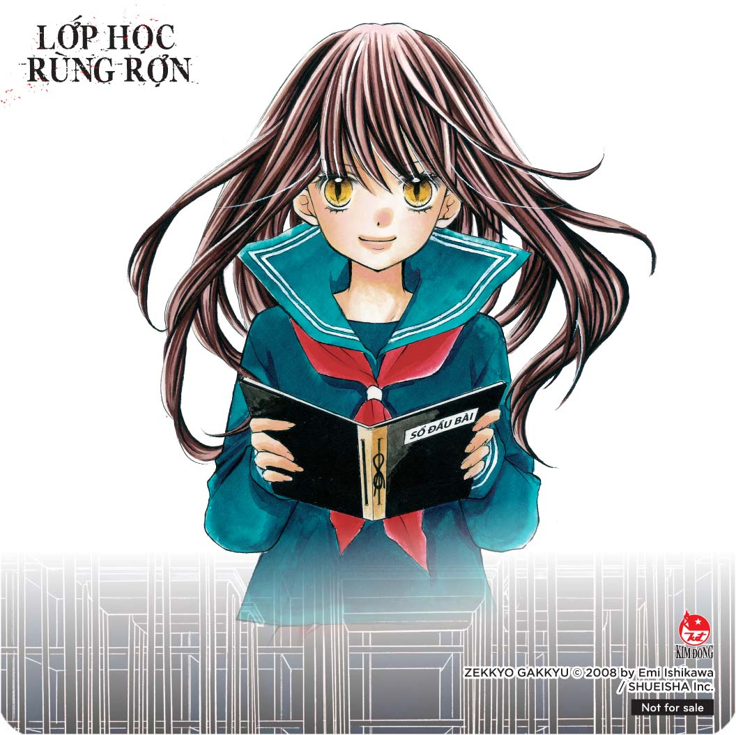 bộ lớp học rùng rợn - tập 1 - tặng kèm set 2 postcard