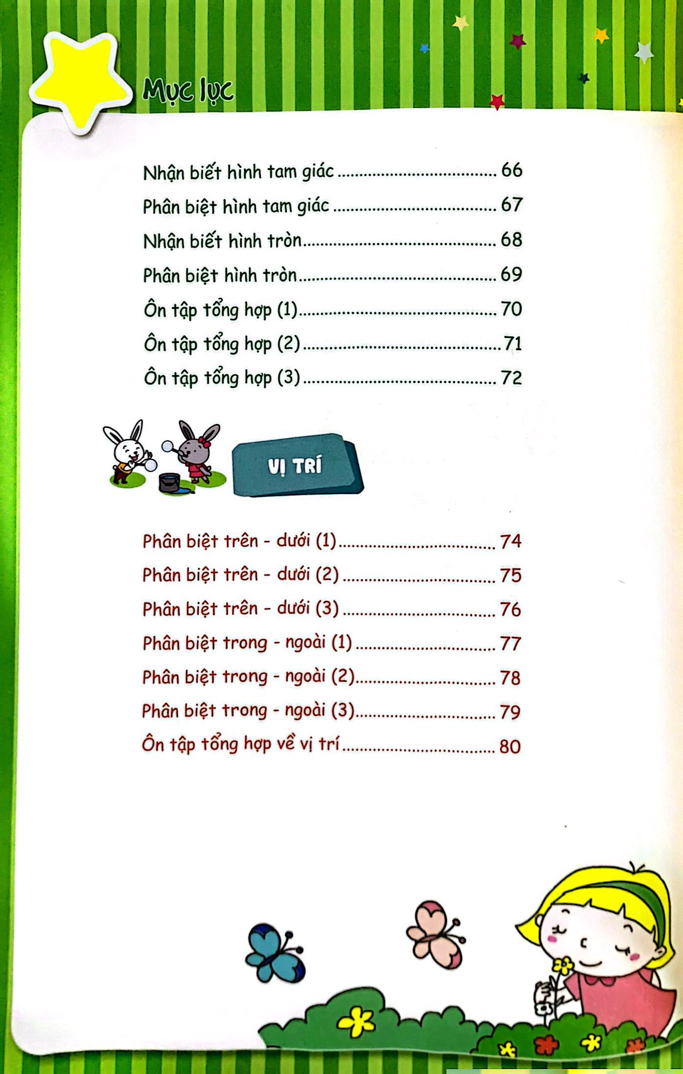 bộ lớp mầm 1 - toán học cho trẻ mẫu giáo