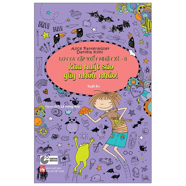 bộ lotta tập viết nhật kí 5: rùa huýt sáo gây nhốn nháo!