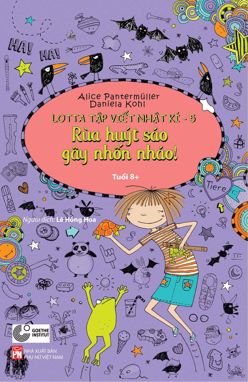 bộ lotta tập viết nhật kí 5: rùa huýt sáo gây nhốn nháo!