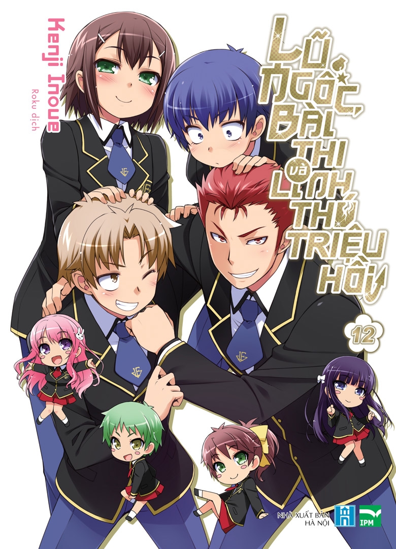 bộ lũ ngốc, bài thi và linh thú triệu hồi - tập 12 - tặng kèm bookmark pvc