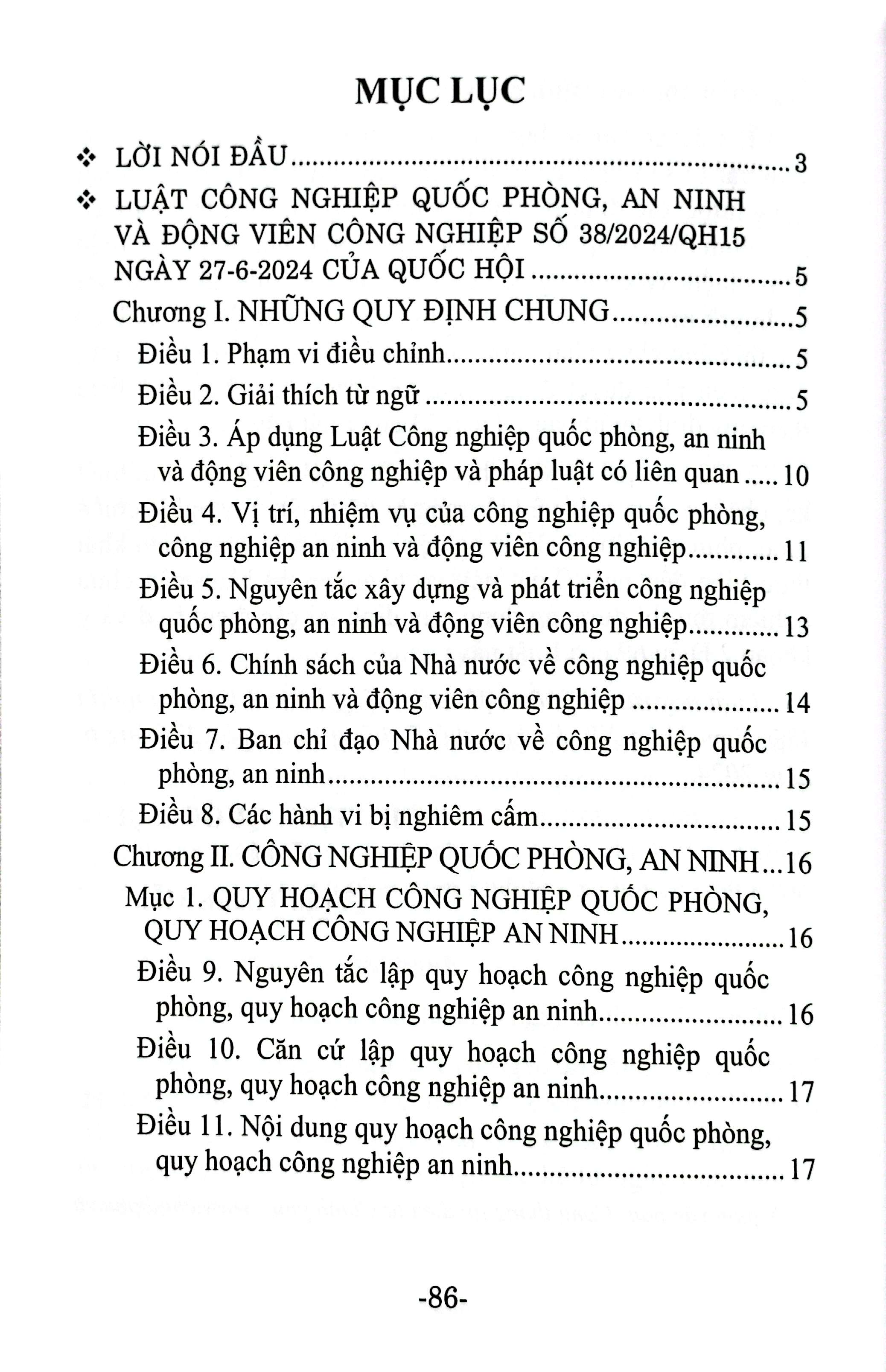 Bo
						
										
										Luat Cong Nghiep Quoc Phong, An Ninh Va Dong Vien Cong Nghiep (Duoc Quoc Hoi Thong Qua Ngay 27-6-2024, Co Hieu Luc Tu Ngay 01-7-2025)