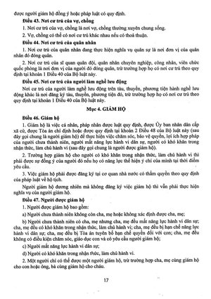 bộ luật dân sự - bộ luật tố tụng dân sự - luật tổ chức toàn án và văn bản hướng dẫn thi hành