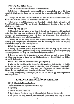 bộ luật dân sự - bộ luật tố tụng dân sự - luật tổ chức toàn án và văn bản hướng dẫn thi hành