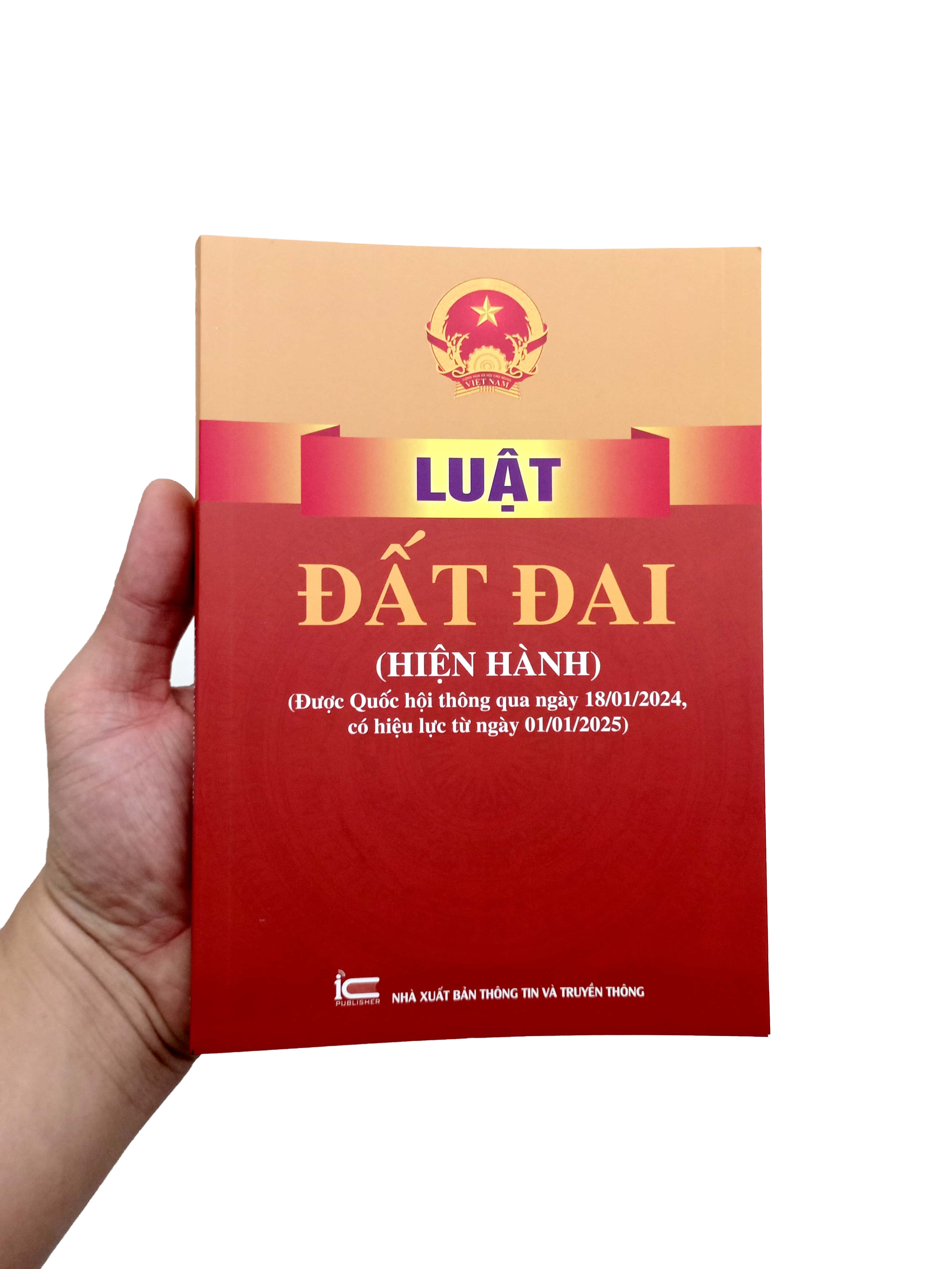 Bo
						
										
										Luat Dat Dai (Hien Hanh) (Duoc Quoc Hoi Thong Qua Ngay 18/01/2024, Co Hieu Luc Tu Ngay 01/08/2024)
