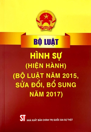 bộ luật hình sự (hiện hành) (sửa đổi, bổ sung năm 2017)
