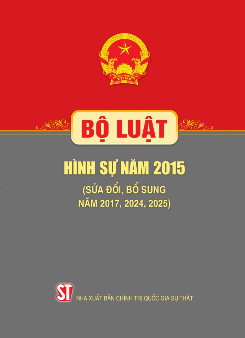 Bo Luat Hinh Su Nam 2015 (Sua Doi, Bo Sung Nam 2017, 2024, 2025)