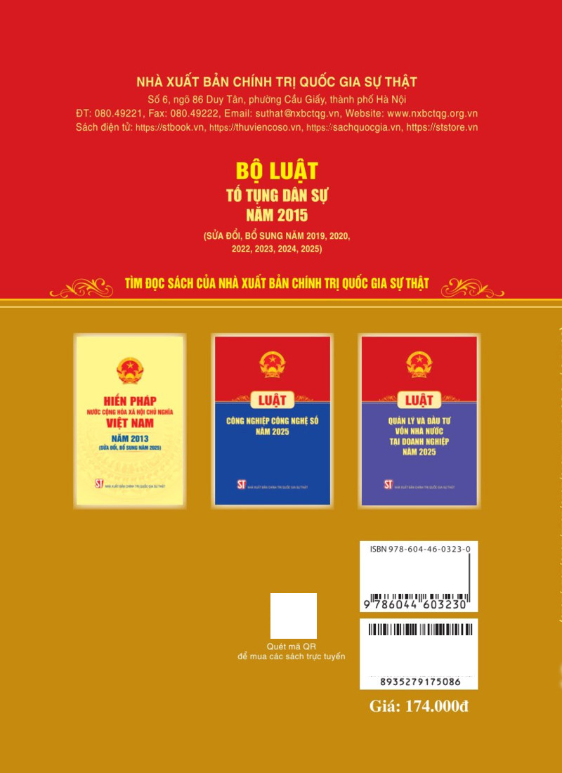 Bo Luat To Tung Dan Su Nam 2015 (Sua Doi, Bo Sung Nam 2019, 2020, 2022, 2023, 2024, 2025)
