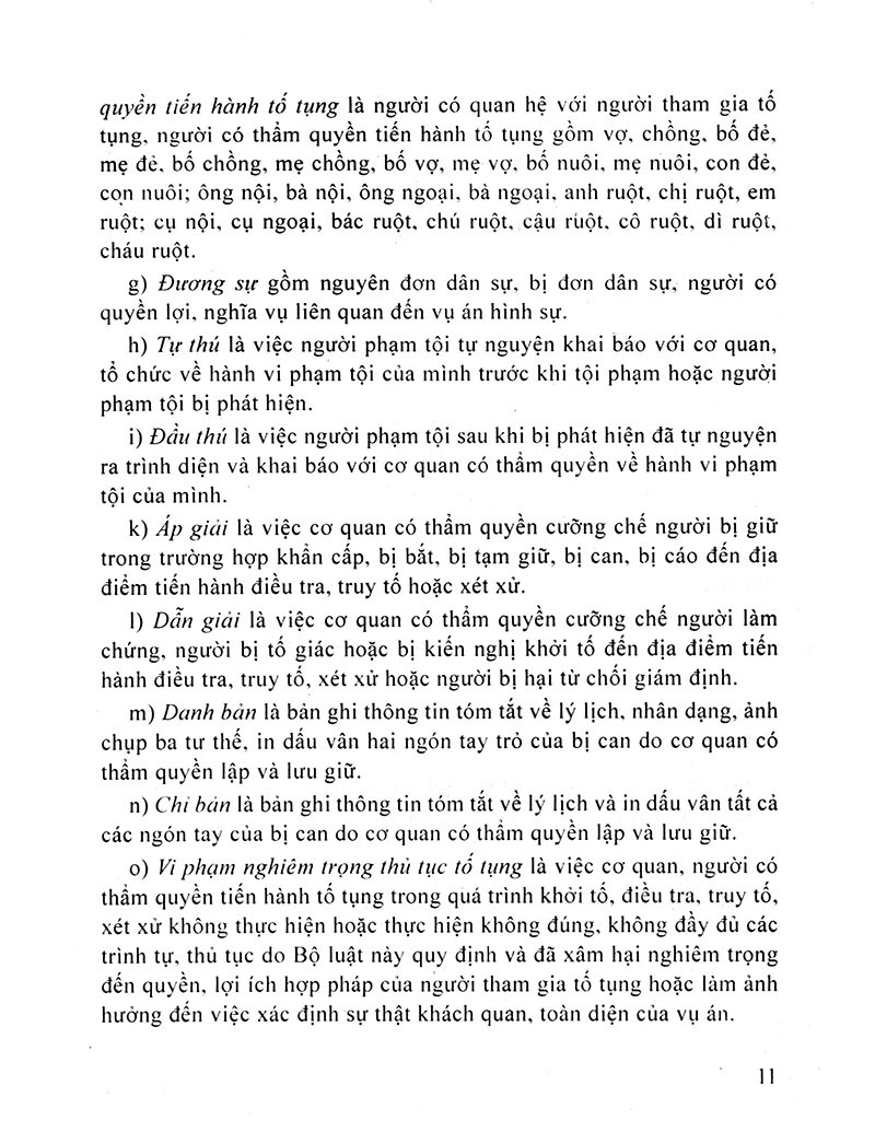 bộ luật tố tụng hình sự của nước cộng hoà xã hội chủ nghĩa việt nam (2016)
