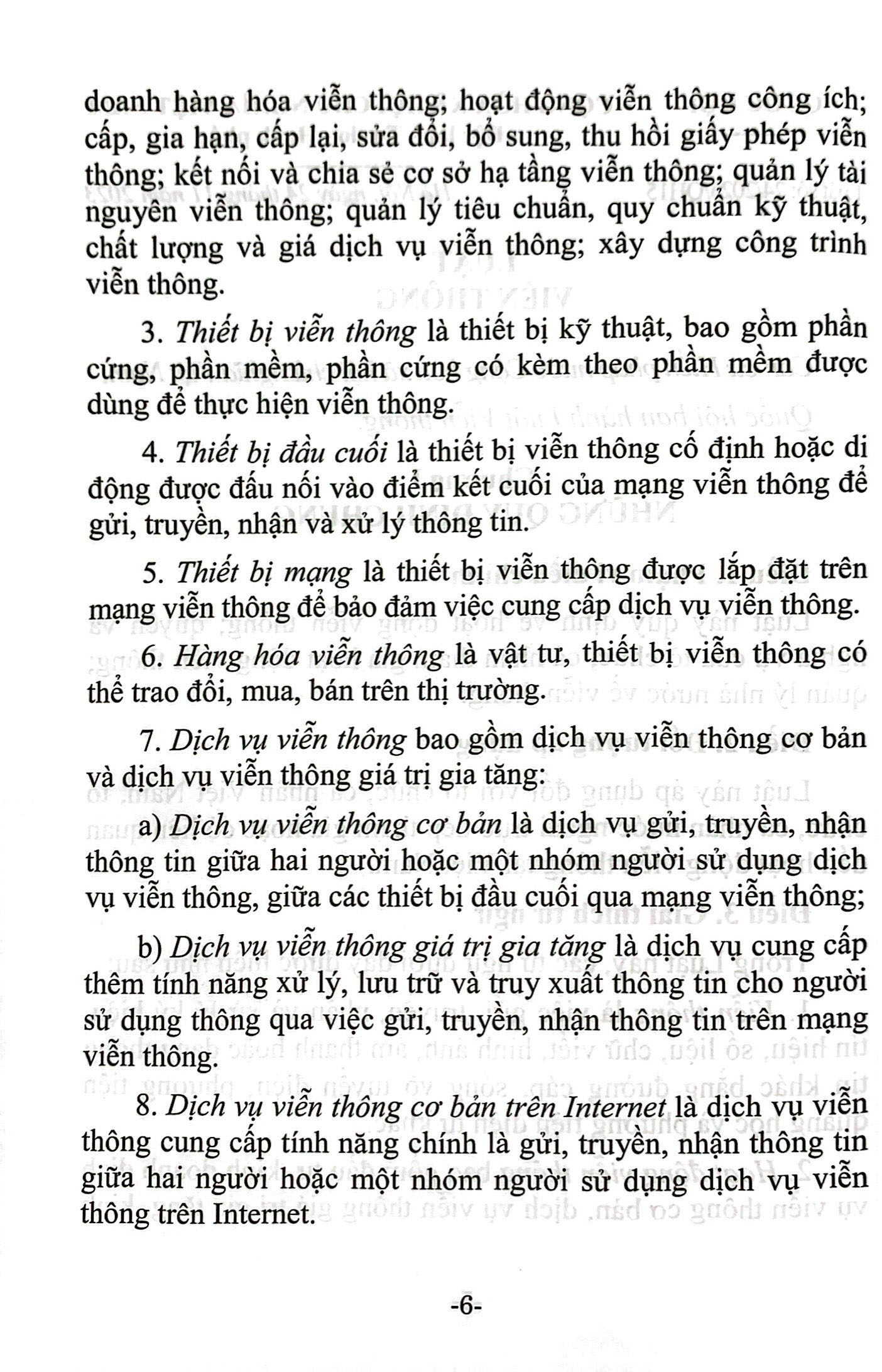 Bo
						
										
										Luat Vien Thong (Hien Hanh) (Duoc Quoc Hoi Thong Qua Ngay 24/11/2023, Co Hieu Luc Ke Tu Ngay 01/7/2024)