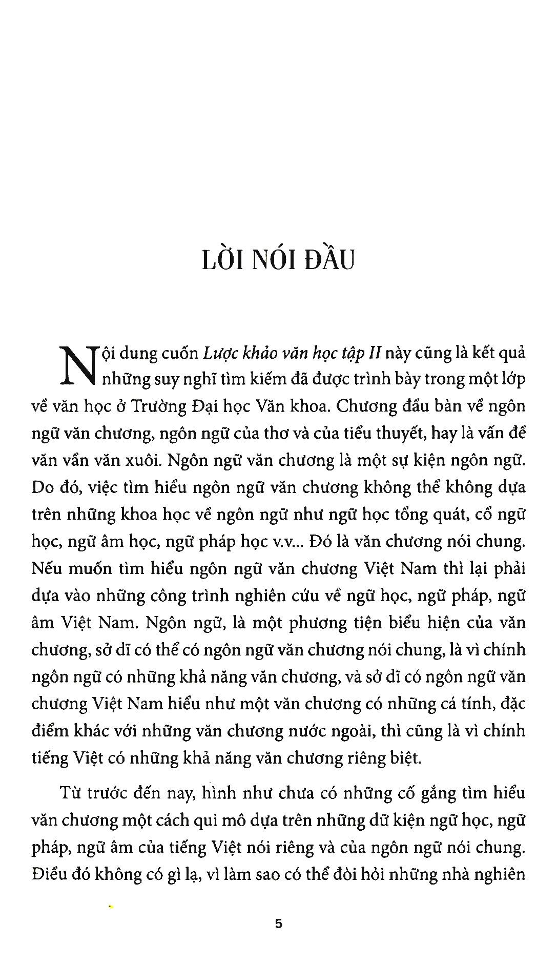 bộ lược khảo văn học ii - ngôn ngữ văn chương và kịch