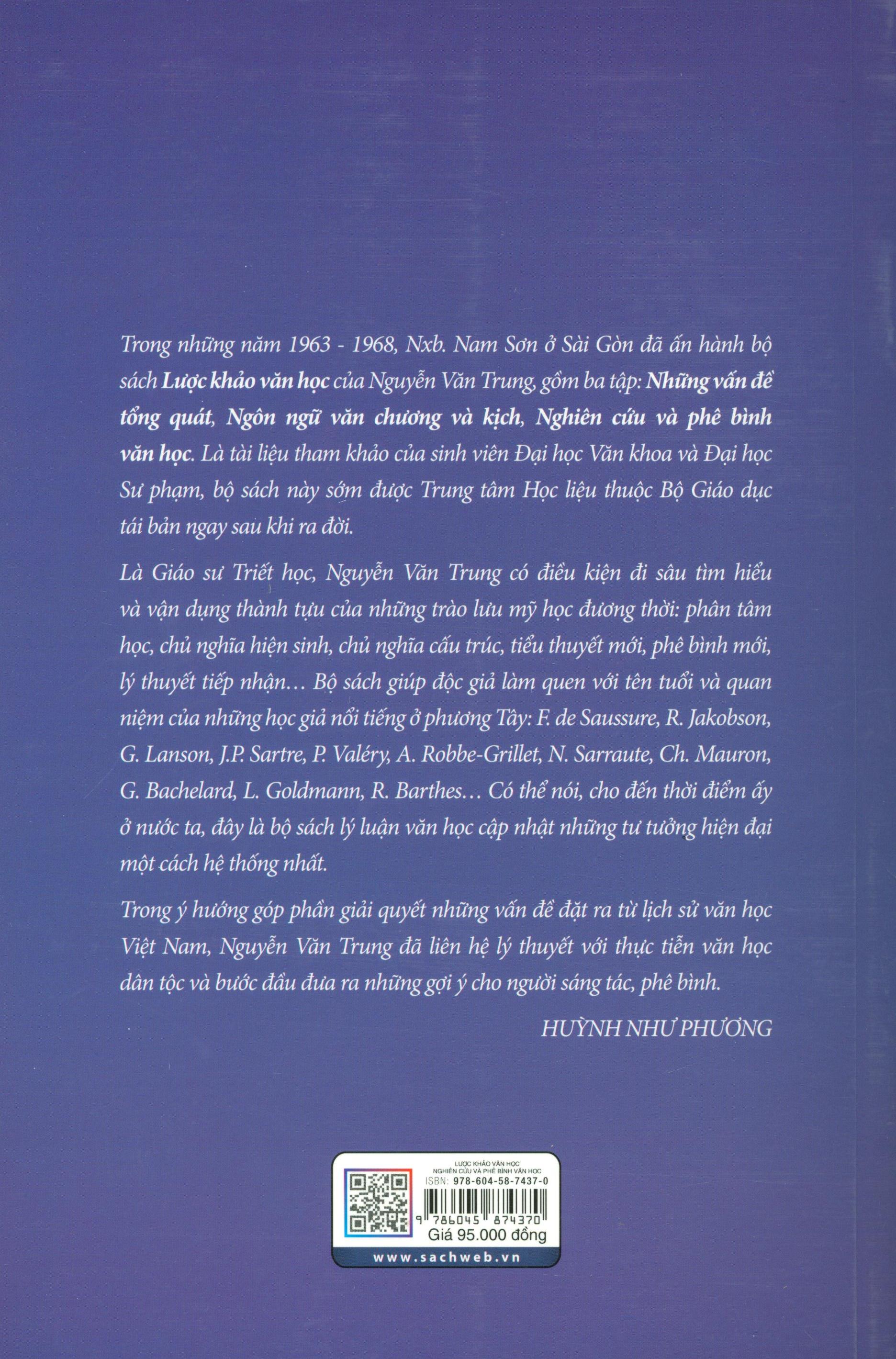 bộ lược khảo văn học iii - nghiên cứu và phê bình văn học