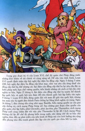 bộ lược sử thế giới bằng tranh - tập 11 - cách mạng pháp (tái bản 2023)