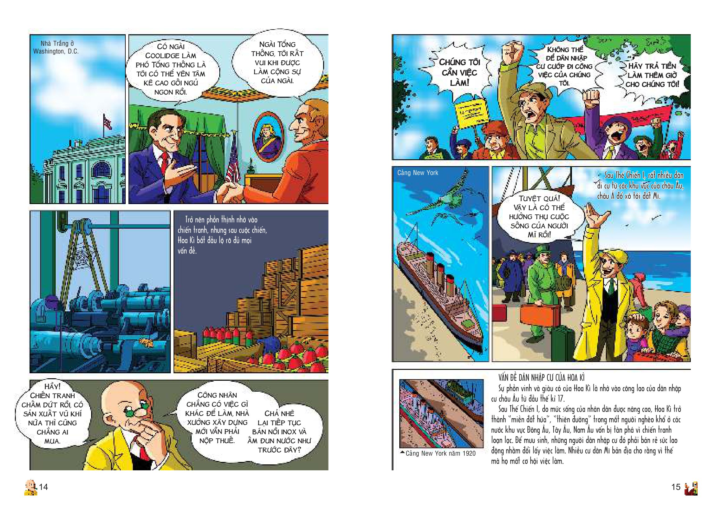 bộ lược sử thế giới bằng tranh - tập 14 - thế giới mới bất ổn (tái bản 2023)