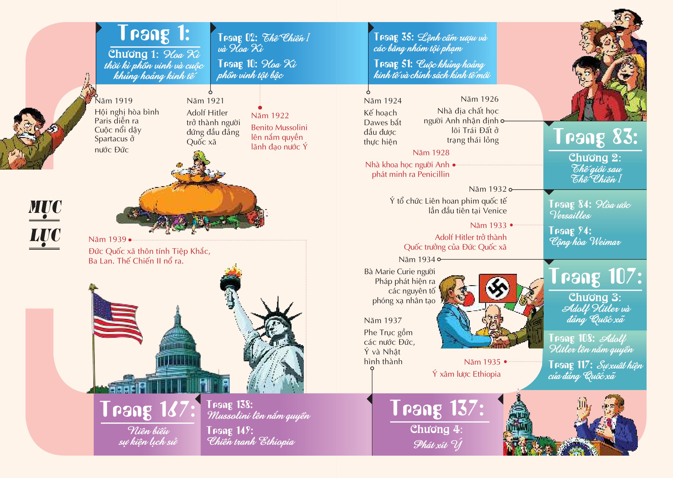 bộ lược sử thế giới bằng tranh - tập 14 - thế giới mới bất ổn (tái bản 2023)