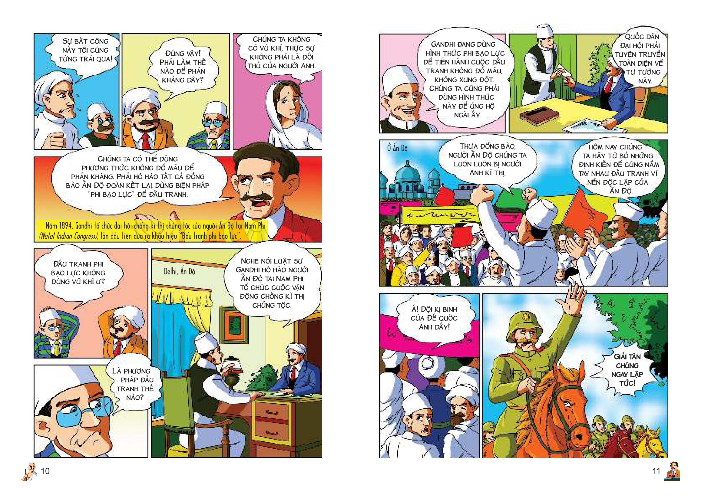 bộ lược sử thế giới bằng tranh - tập 15 - phong trào đấu tranh giành độc lập dân tộc (tái bản 2023)