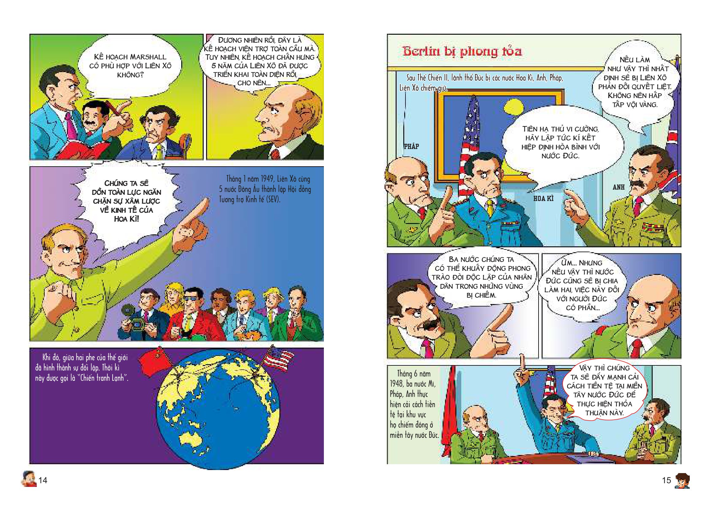 bộ lược sử thế giới bằng tranh - tập 17 - tranh chấp và hòa giải (tái bản 2023)