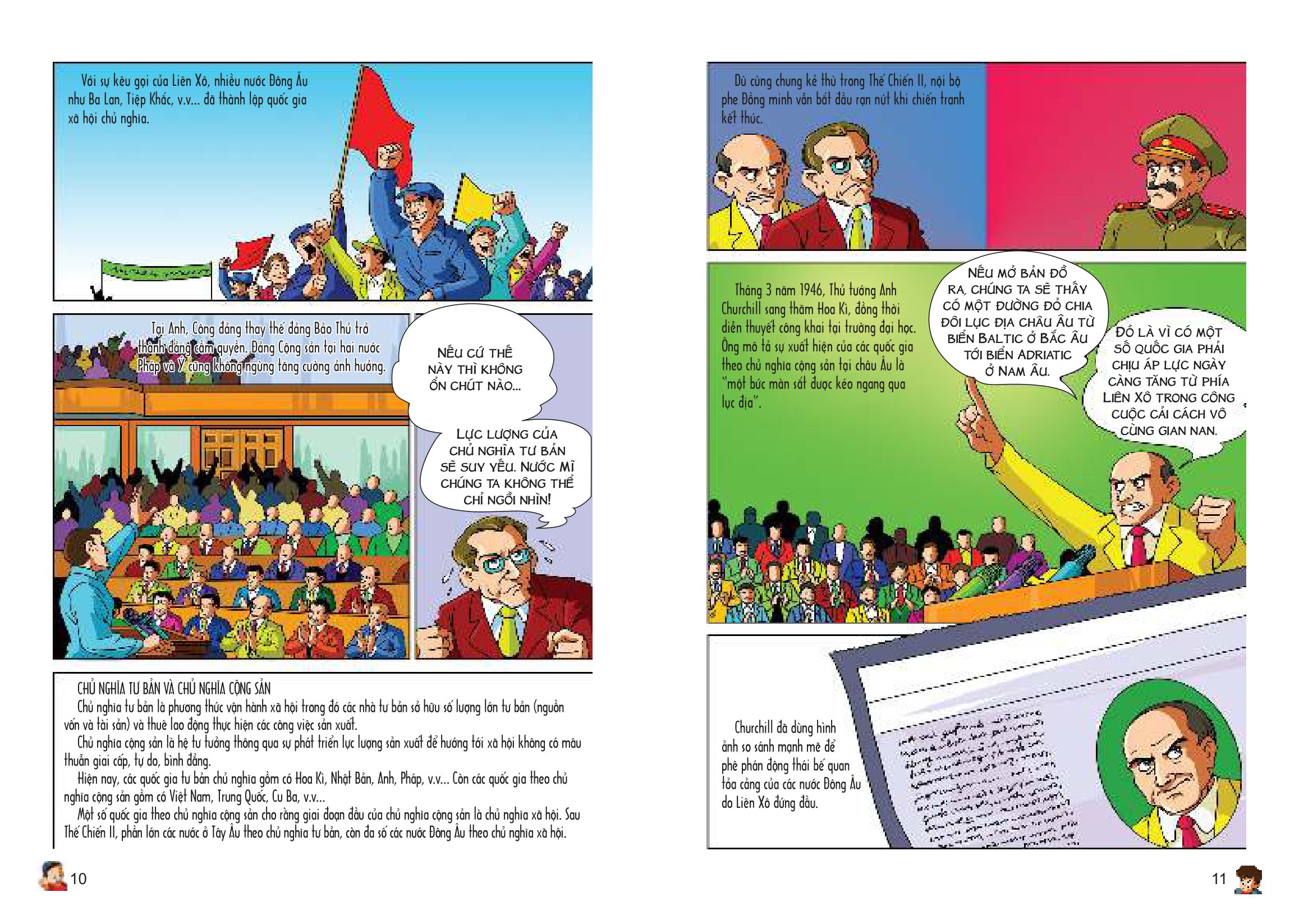 bộ lược sử thế giới bằng tranh - tập 17 - tranh chấp và hòa giải (tái bản 2023)