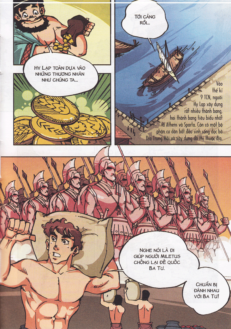 bộ lược sử thế giới bằng tranh - tập 2 - hy lạp và la mã cổ đại (tái bản 2023)