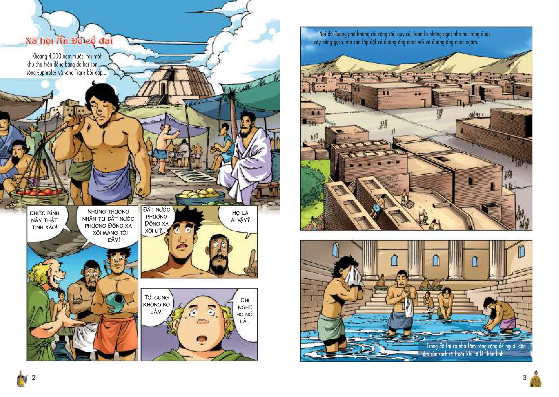 bộ lược sử thế giới bằng tranh - tập 3 - ấn độ và trung quốc cổ đại (tái bản 2023)