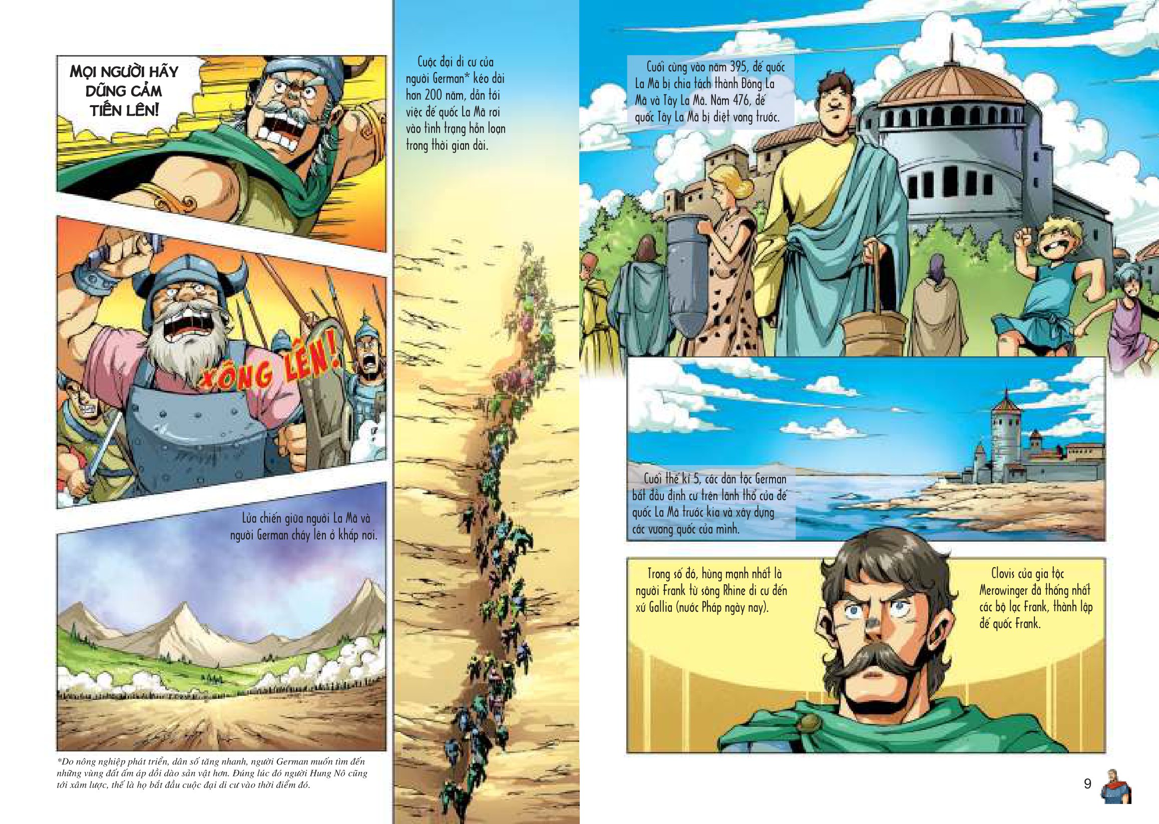 bộ lược sử thế giới bằng tranh - tập 4 - đêm trường trung cổ (tái bản 2023)