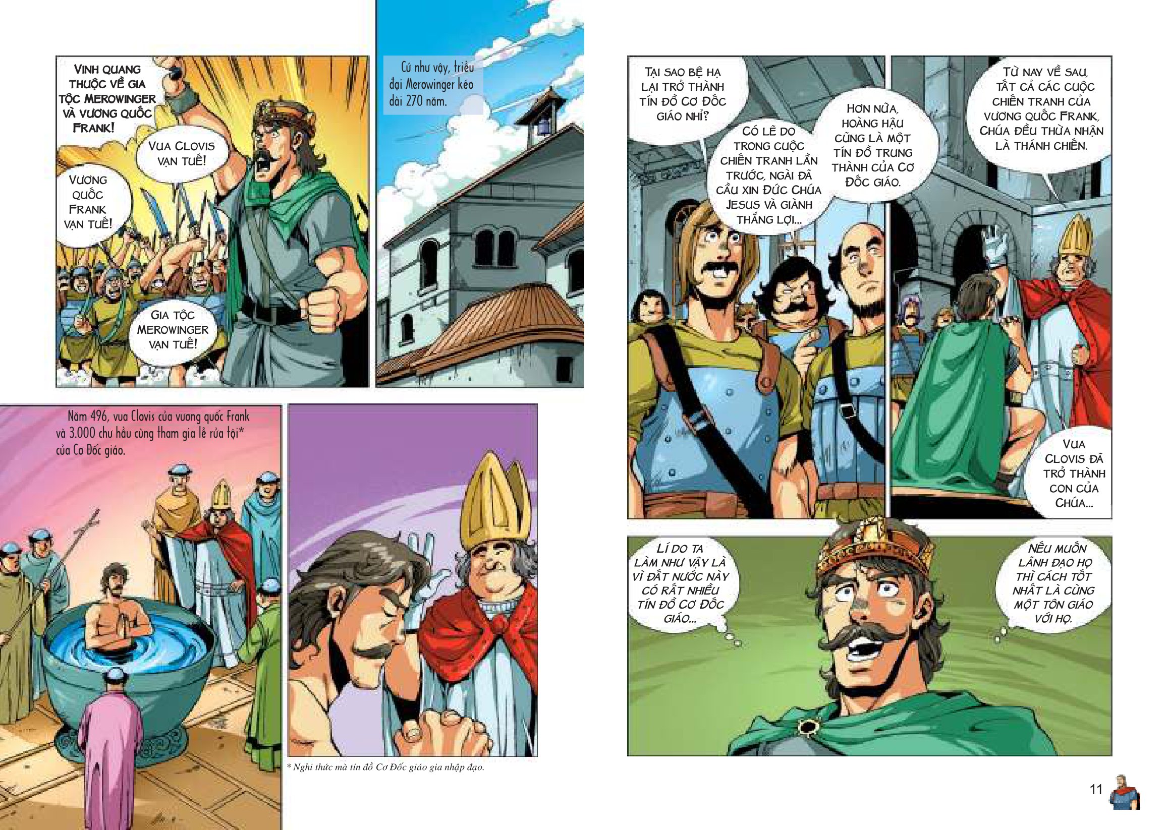 bộ lược sử thế giới bằng tranh - tập 4 - đêm trường trung cổ (tái bản 2023)