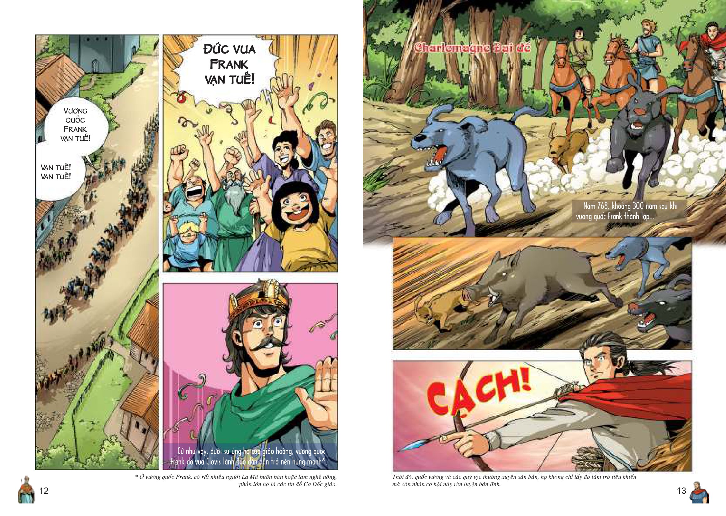 bộ lược sử thế giới bằng tranh - tập 4 - đêm trường trung cổ (tái bản 2023)