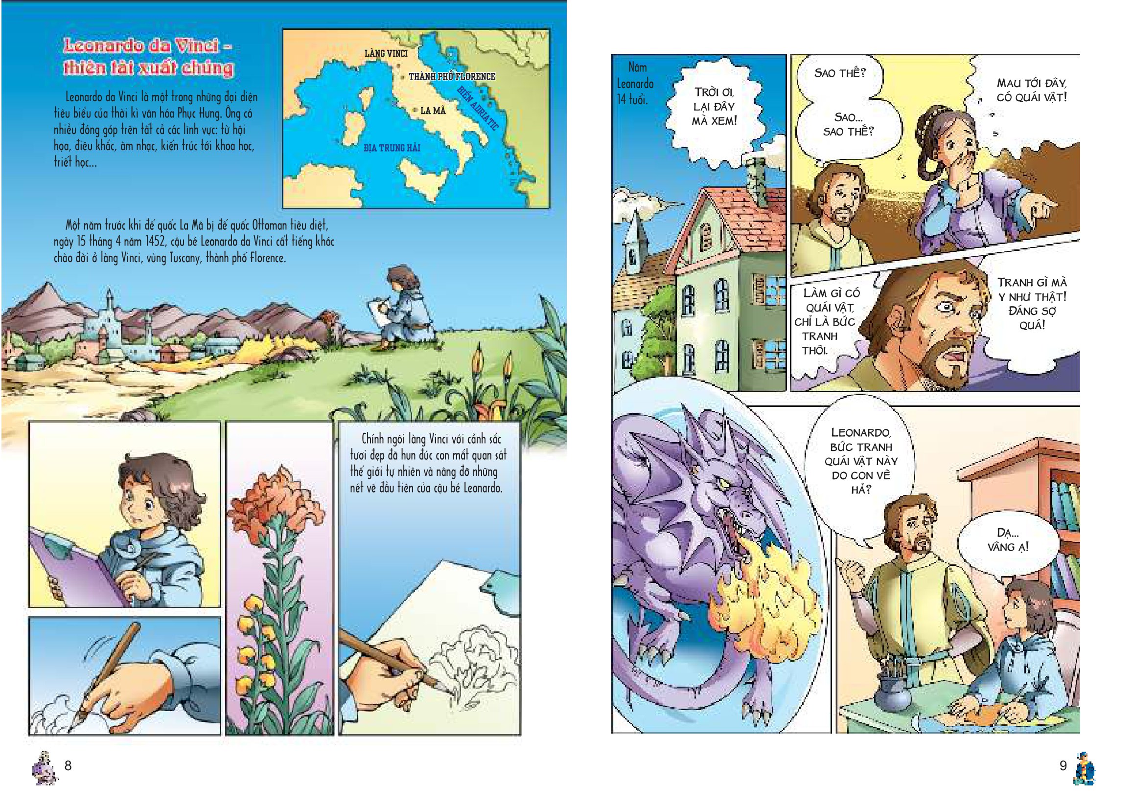 bộ lược sử thế giới bằng tranh - tập 7 - văn hóa phục hưng và chinh phục các miền đất mới (tái bản 2023)