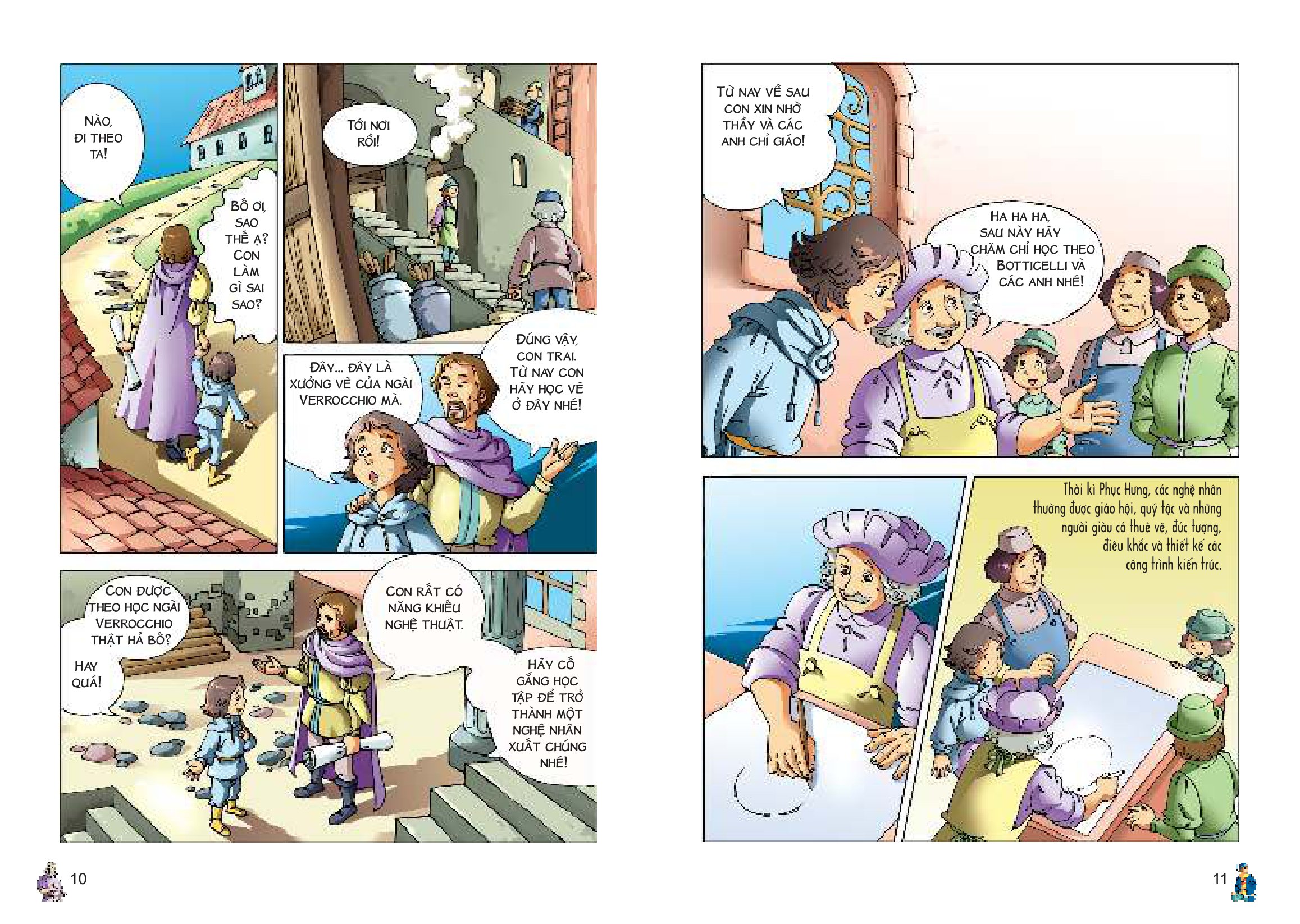 bộ lược sử thế giới bằng tranh - tập 7 - văn hóa phục hưng và chinh phục các miền đất mới (tái bản 2023)