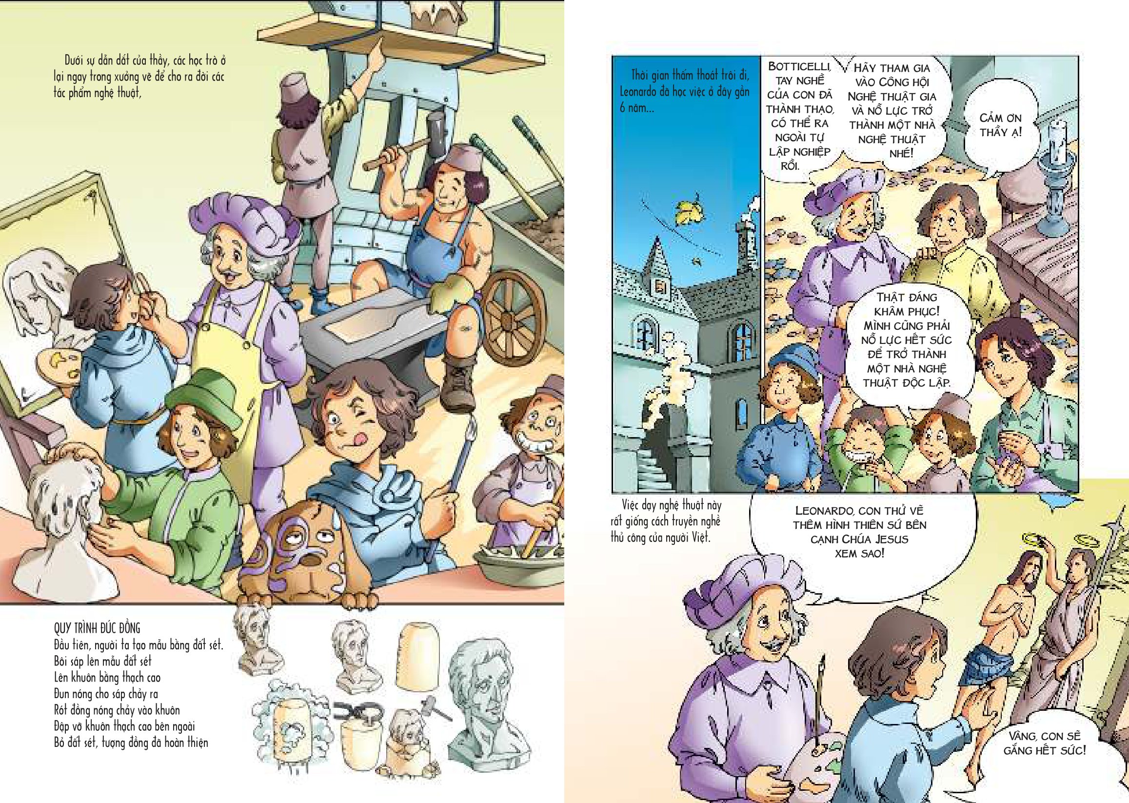 bộ lược sử thế giới bằng tranh - tập 7 - văn hóa phục hưng và chinh phục các miền đất mới (tái bản 2023)