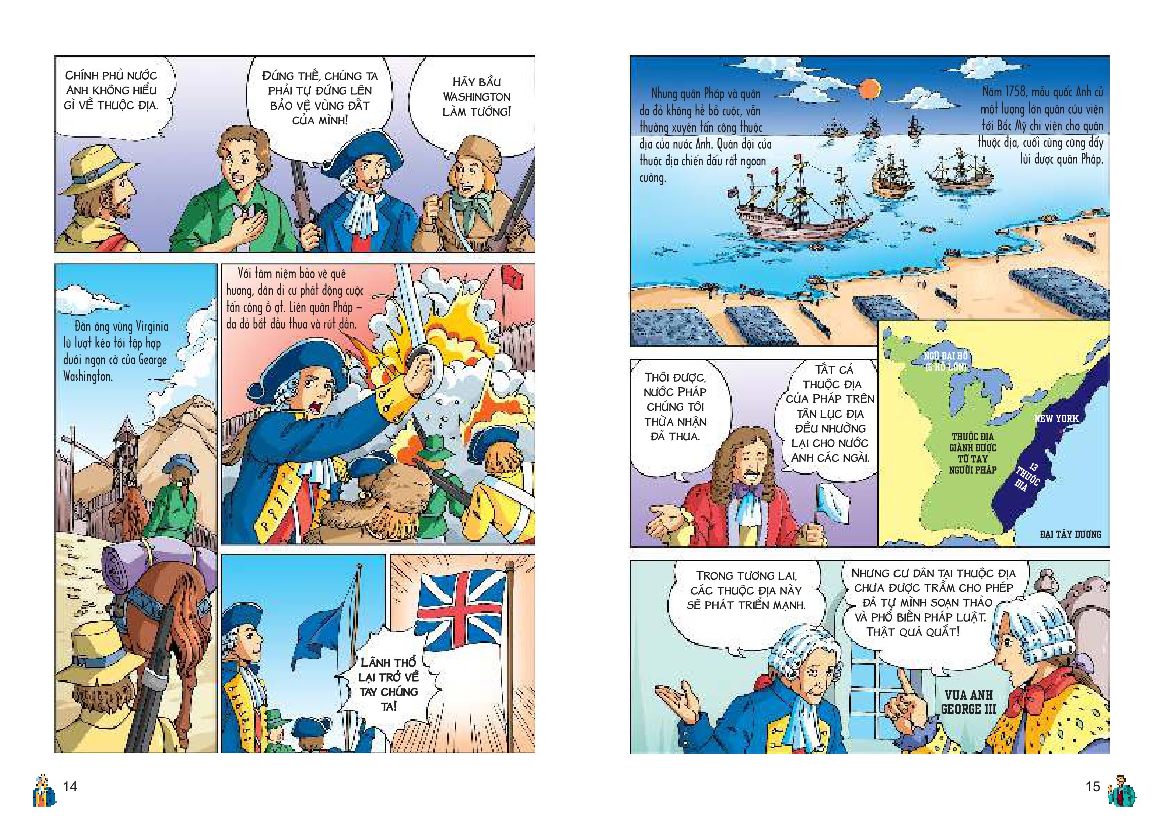 bộ lược sử thế giới bằng tranh - tập 8 - lịch sử hoa kỳ (tái bản 2023)