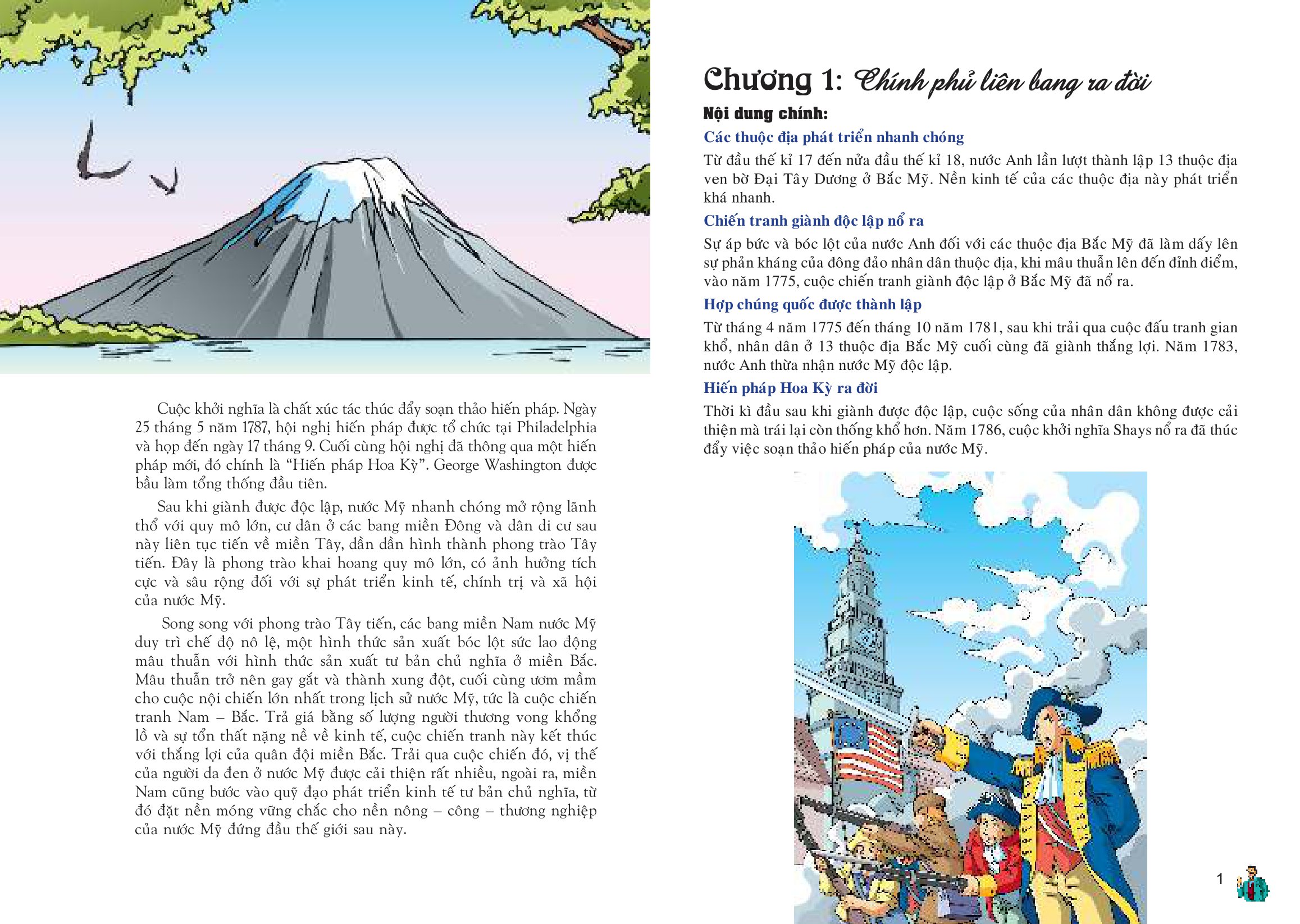 bộ lược sử thế giới bằng tranh - tập 8 - lịch sử hoa kỳ (tái bản 2023)