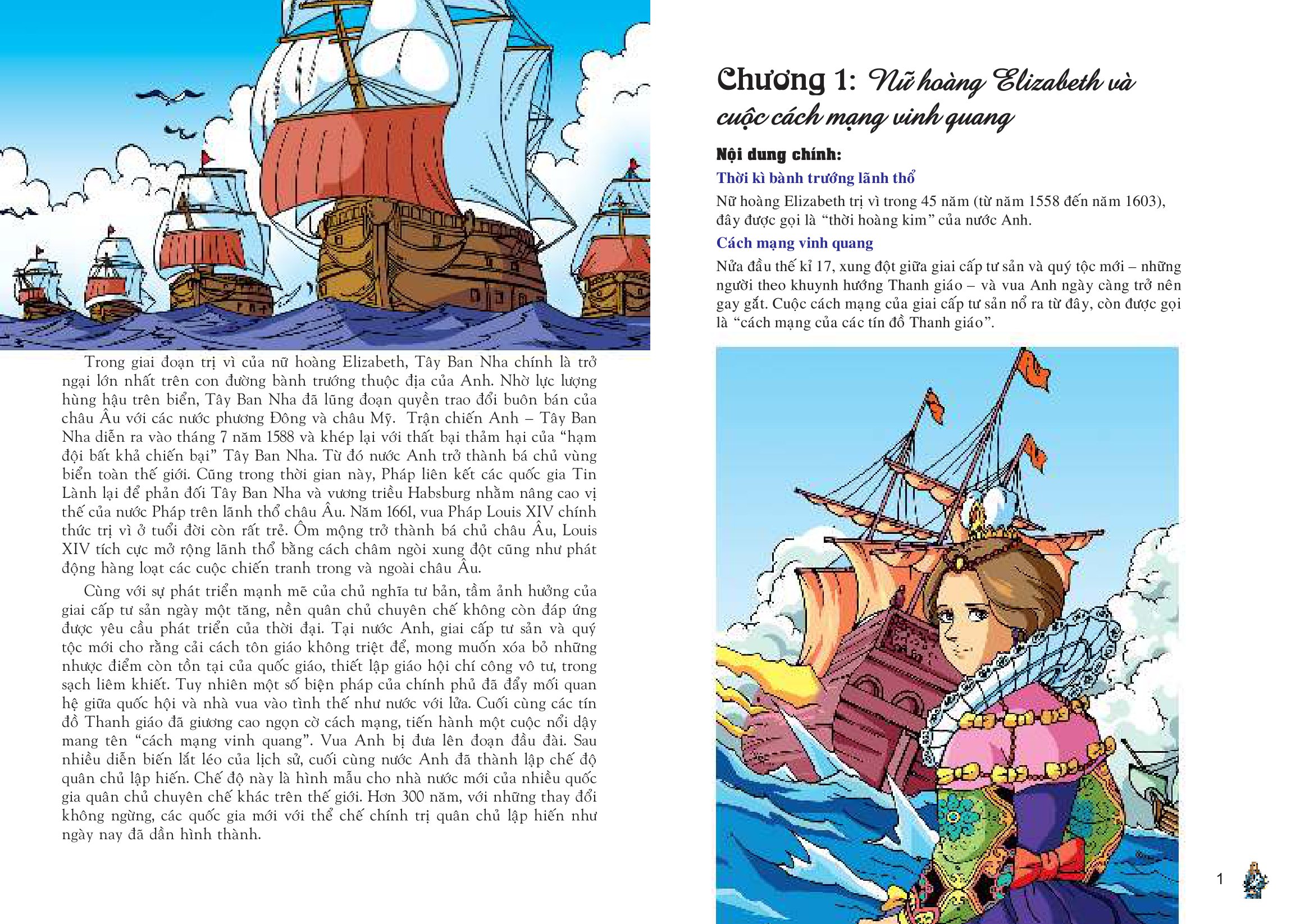 bộ lược sử thế giới bằng tranh - tập 9 - chế độ quân chủ chuyên chế ở châu âu (tái bản 2023)