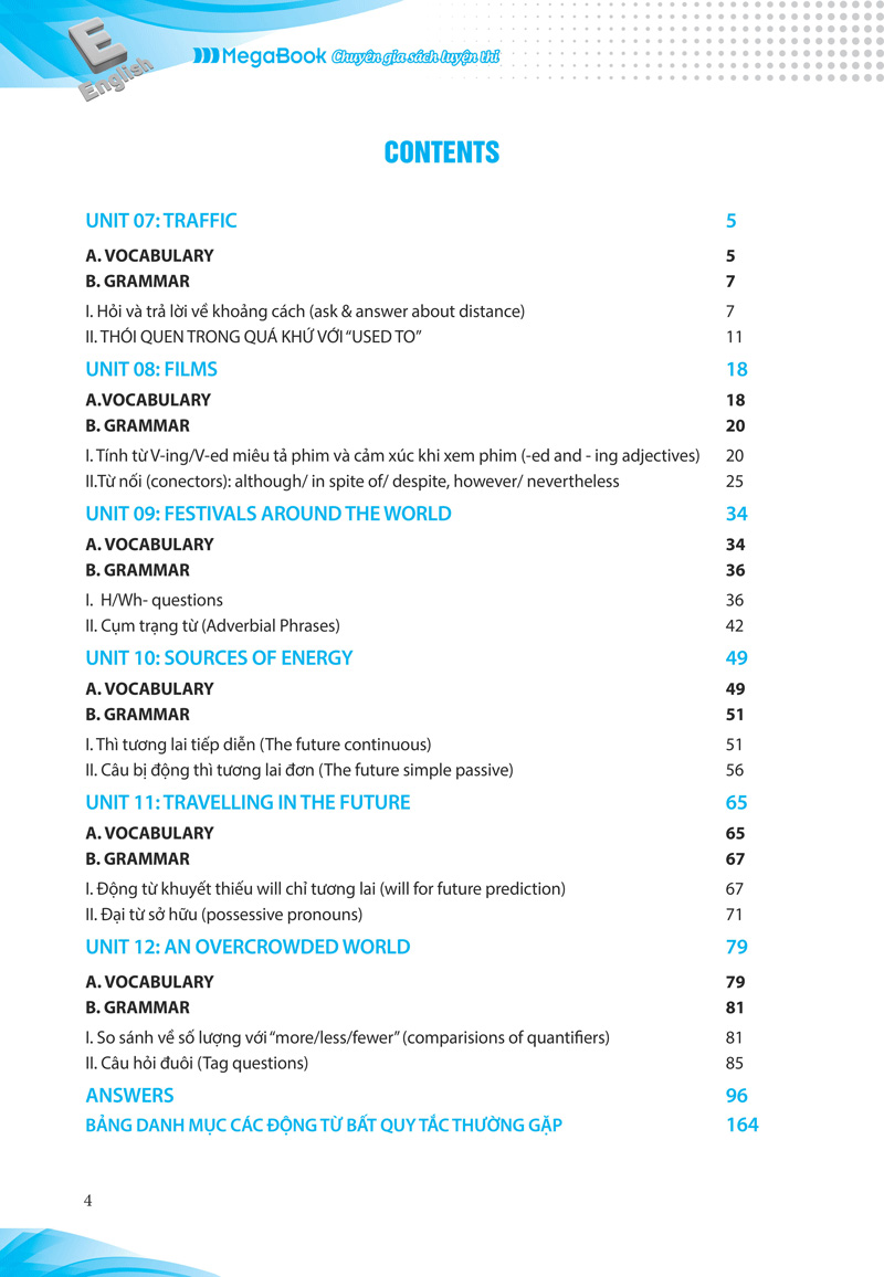 bộ luyện chuyên sâu ngữ pháp và bài tập tiếng anh 7 - tập 2 (chương trình mới)