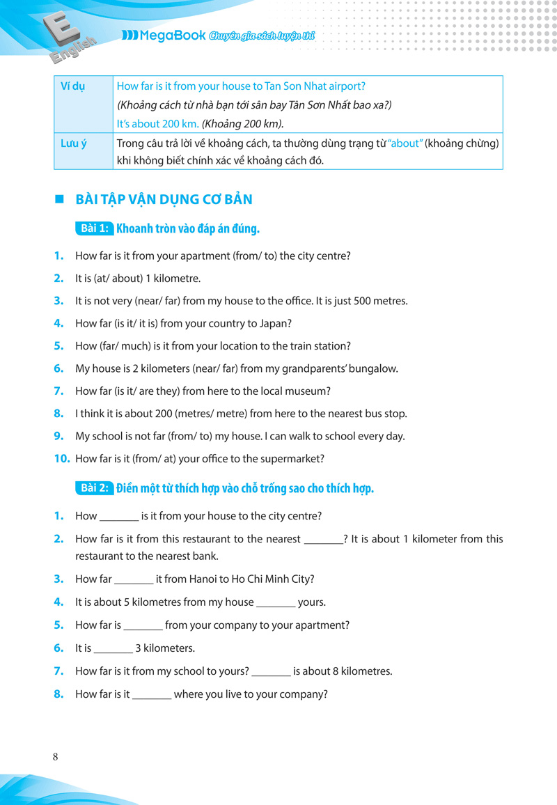 bộ luyện chuyên sâu ngữ pháp và bài tập tiếng anh 7 - tập 2 (chương trình mới)