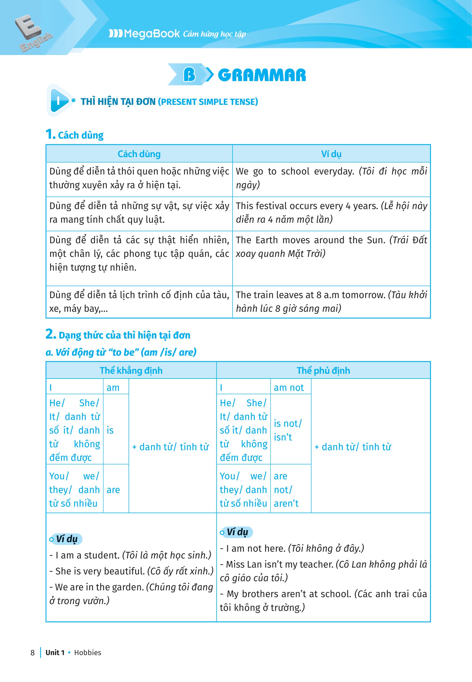 bộ luyện chuyên sâu ngữ pháp và bài tập tiếng anh lớp 7 - tập 1 (theo chương trình giáo dục phổ thông mới)