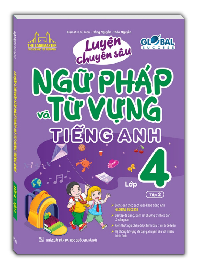 bộ luyện chuyên sâu ngữ pháp và từ vựng tiếng anh lớp 4 - tập 2