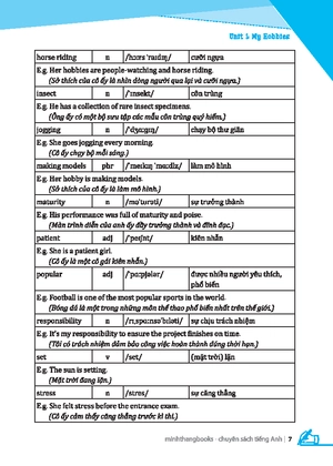 bộ luyện chuyên sâu ngữ pháp và từ vựng tiếng anh lớp 7 - tập 1