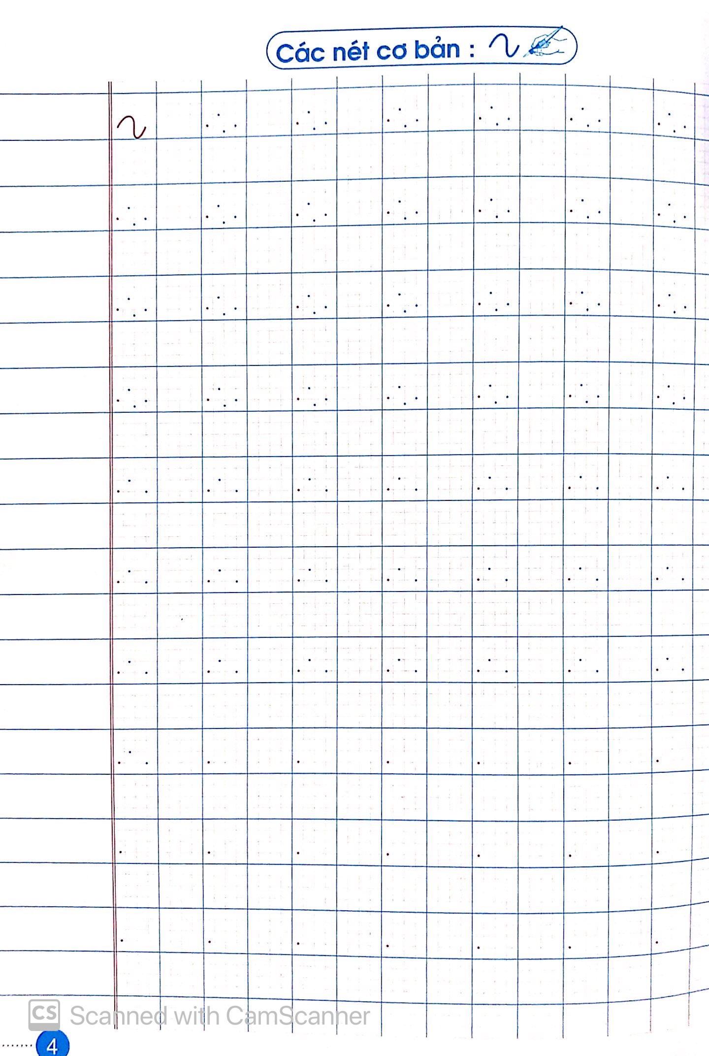 bộ luyện nét chữ rèn nết người - vở ô li có mẫu chữ - lớp 1 - quyển 1 (tái bản 2020)