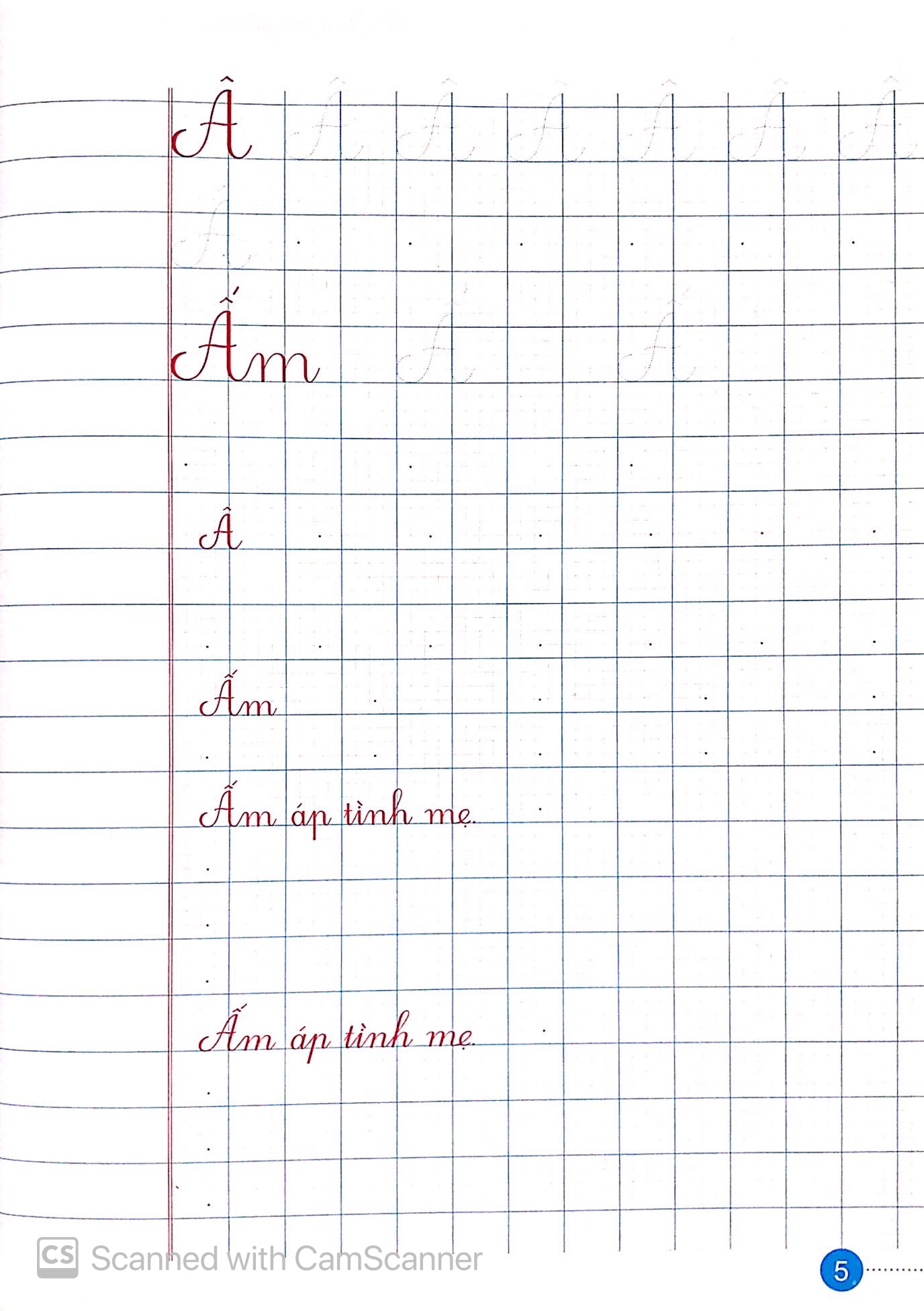 bộ luyện nét chữ rèn nết người - vở ô li có mẫu chữ - lớp 2 - quyển 1 (tái bản 2020)