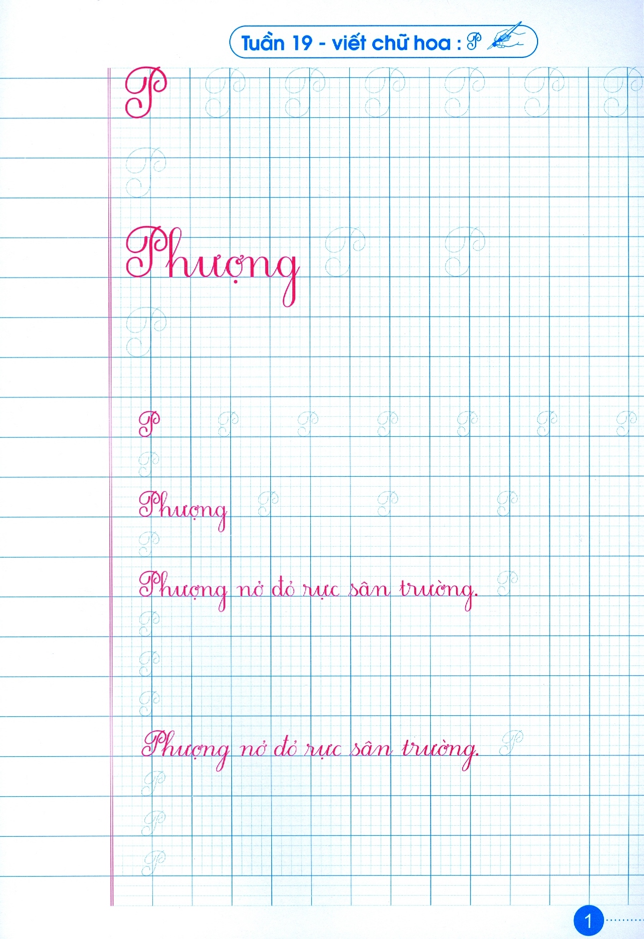 bộ luyện nét chữ rèn nết người - vở ô li có mẫu chữ - lớp 2 - quyển 2 (tái bản 2020)