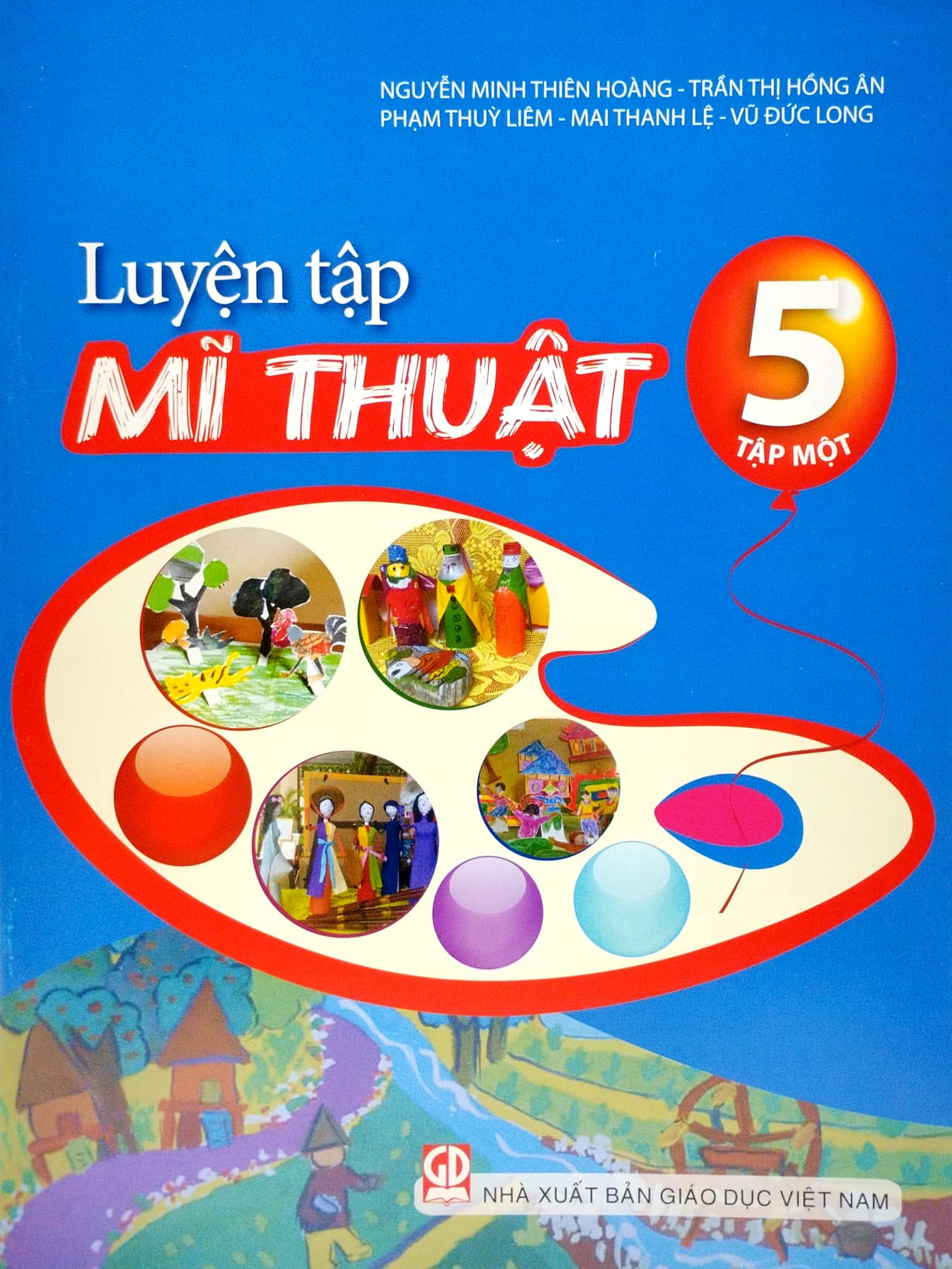bộ luyện tập mĩ thuật 5 - tập 1 (2023)